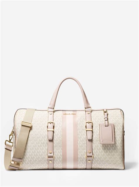 michael kors bag travel|Michael Kors overnight weekender bag.